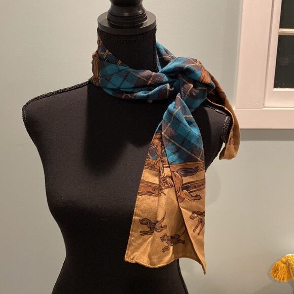 J. G. Hook Vintage Equestrian Scarf - Picture 5 of 5